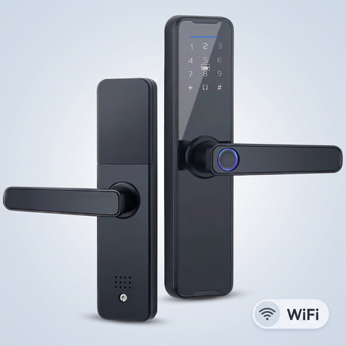 PureNode WiFi Smart Door Lock - hero shot