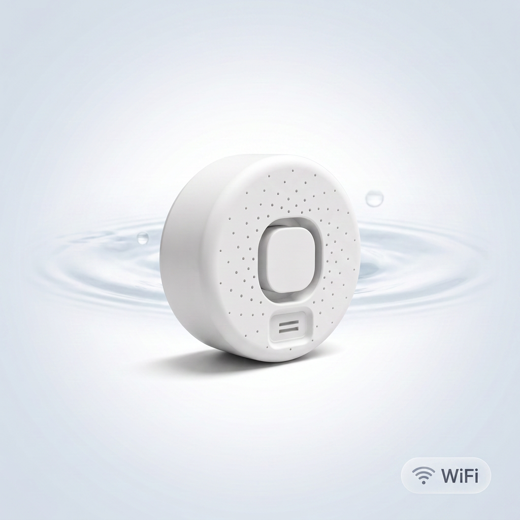PureNode WiFi Water Leak Sensor - Tuya,Alexa,Google