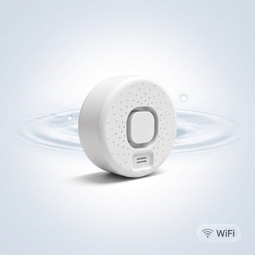 PureNode WiFi Water Leak Sensor - Tuya,Alexa,Google