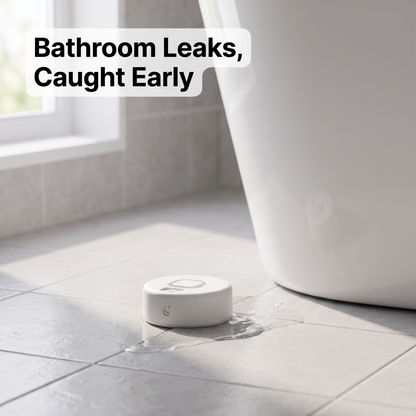 PureNode WiFi Water Leak Sensor - Tuya,Alexa,Google