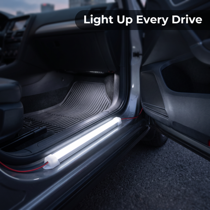 PureNode LED Strip Bar Lights - car interior use case