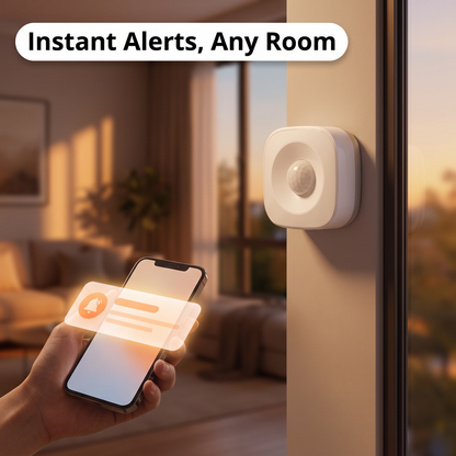 PureNode WiFi/ZigBee PIR Sensor - instant alerts use case