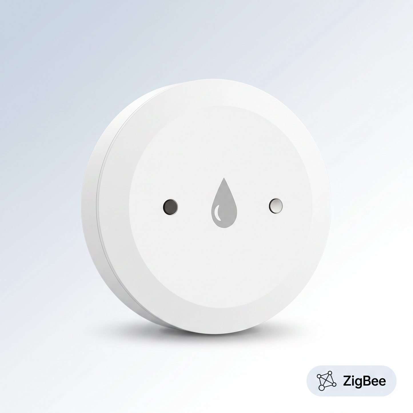 PureNode ZigBee Water Leak Sensor CR2032 - hero shot