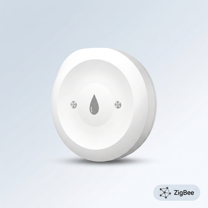 PureNode ZigBee Water Leak Sensor Flood Alert - hero shot
