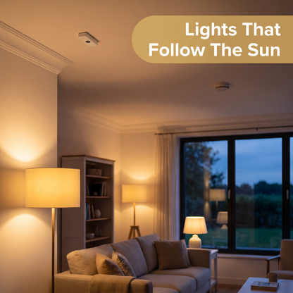 PureNode ZigBee Illuminance Sensor - dusk lighting automation use case