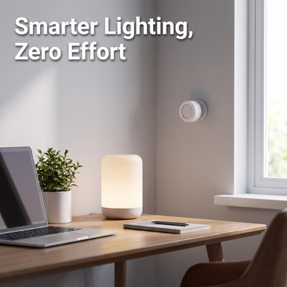 PureNode ZigBee Light Sensor - home office lighting use case