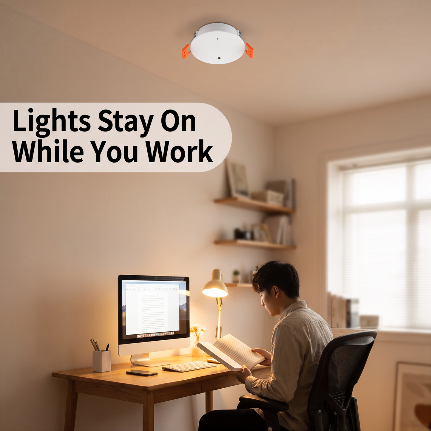 PureNode mmWave Presence Sensor - home office stillness detection use case