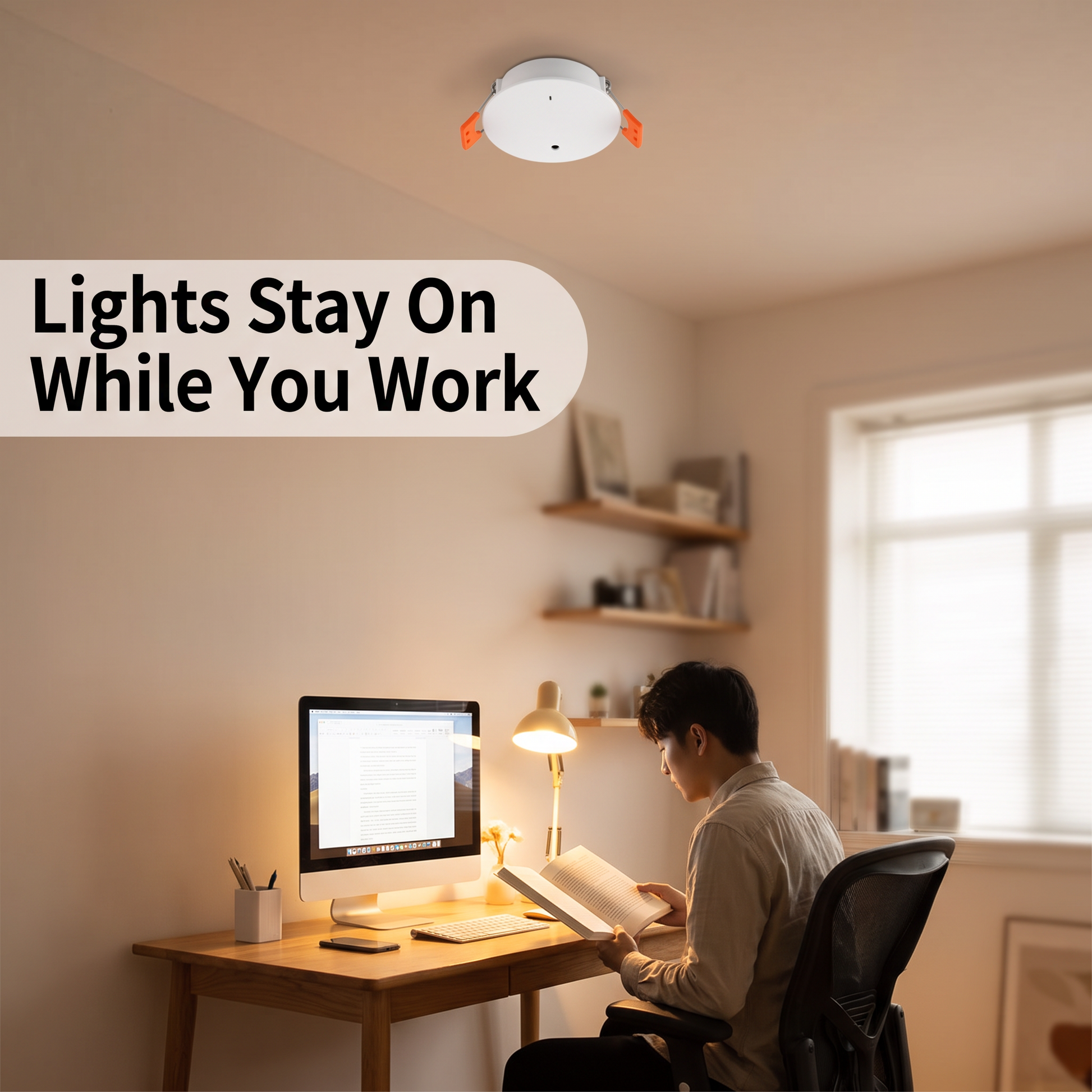 PureNode mmWave Presence Sensor - home office stillness detection use case