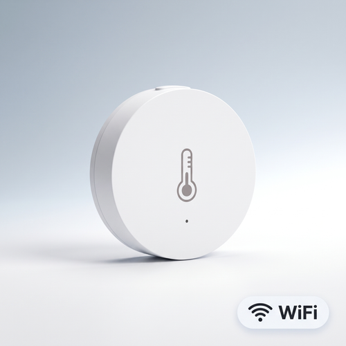 PureNode Smart WiFi Temperature and Humidity Sensor for Home
