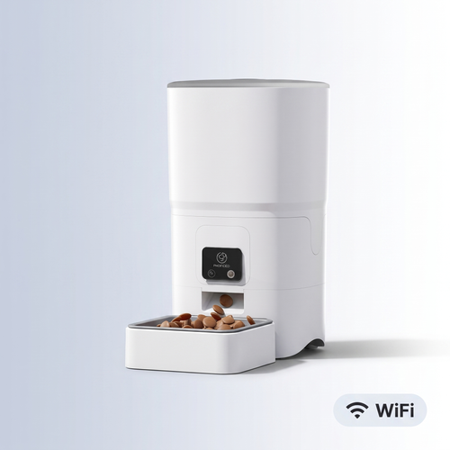 PureNode Smart Pet Feeder 6L WiFi Automatic Scheduled Feeding